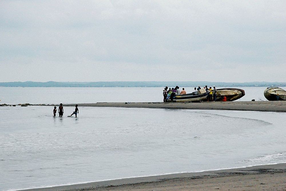 à la plage