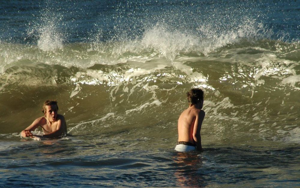 Nun ja, vielleicht nicht surfen, aber fast.