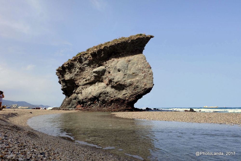 Playa de Los Muertos Carboneras - Parque Natural Cabo de Gata - Níjar Comarca del Levante Almeriense Andalucía