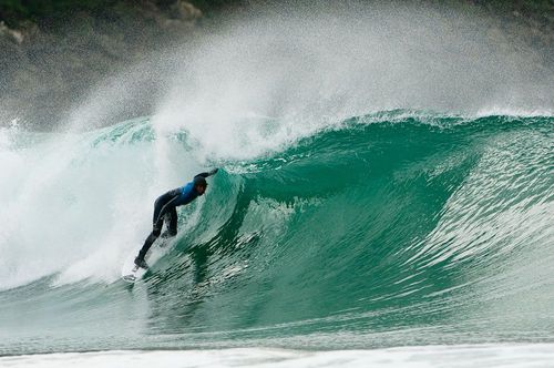 Surfing Dunedin